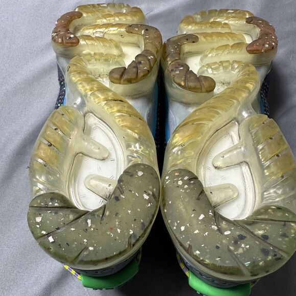 Nike Shoes Men 7Air VaporMax 2020 Flyknit Deep Royal Blue Multi CJ6740-400 - Picture 9 of 10